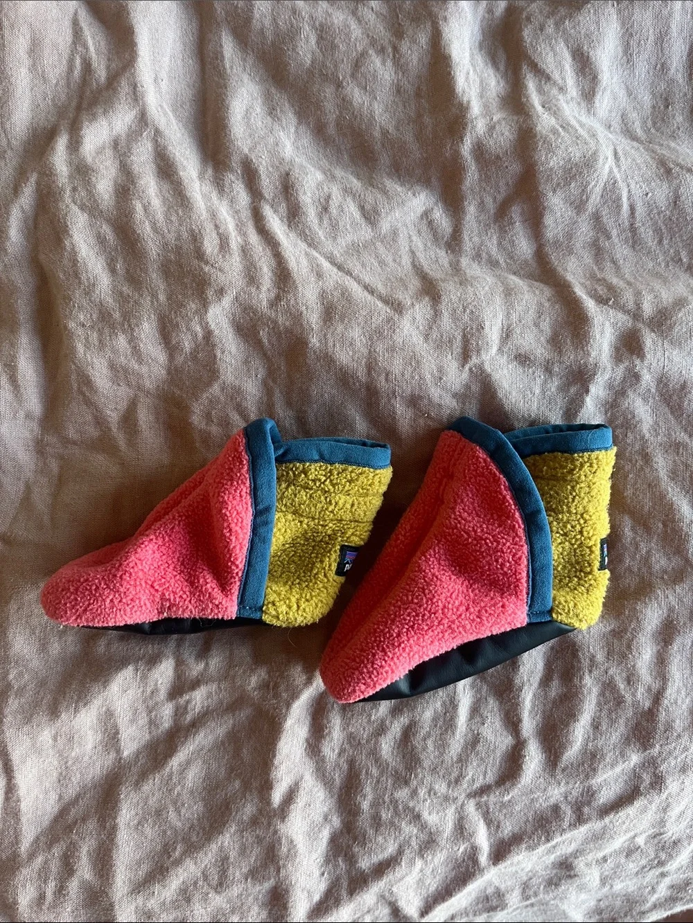 Patagonia Fleece Newborn Booties